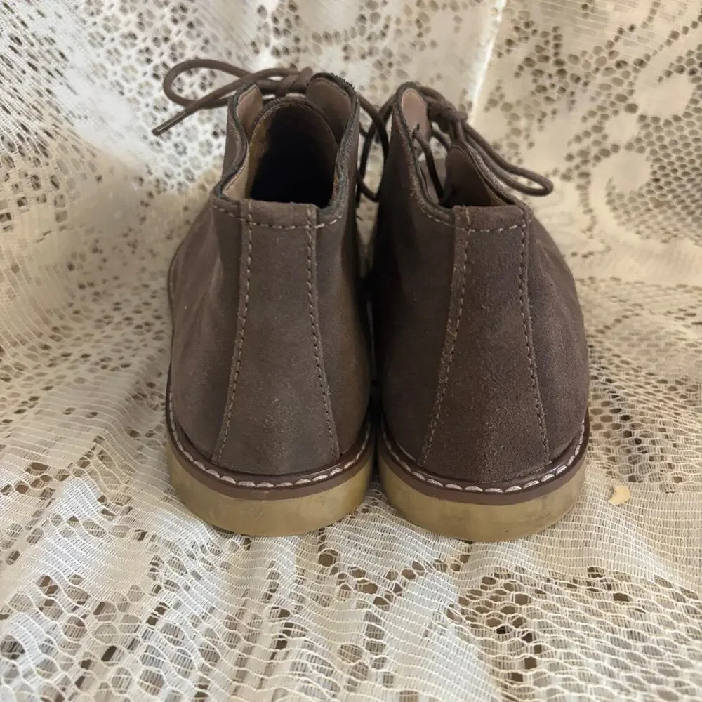 Banana Republic Men's US 8 Brown Suede Leather Chukka Boots